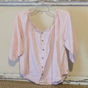 New York & Co off shoulder top